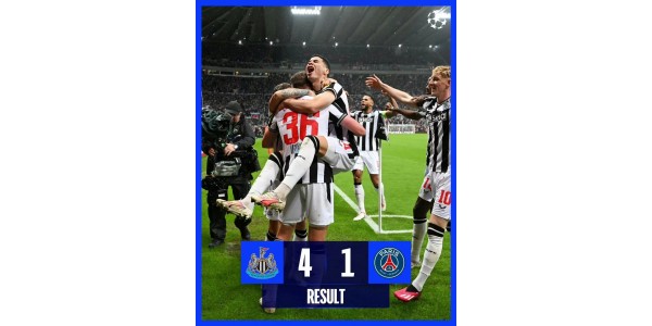 Een glorieuze avond in zwart-wit, de heropleving van de Champions League van Newcastle United